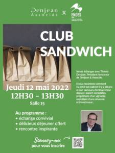 , Club Sandwich 2 : Parcours d’entrepreneur et d’expert-comptable