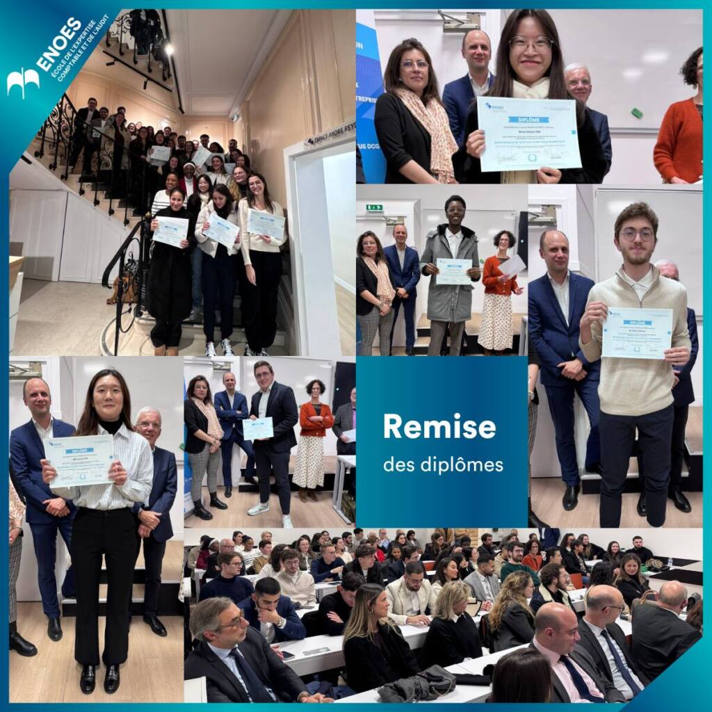 étudiants enoes remise des diplômes